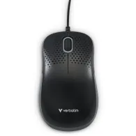 Mysz przewodowa Verbatim Silent 49024 - USB-A, 1000 DPI, Czarna