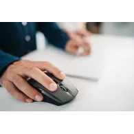 Mysz bezprzewodowa Verbatim Deluxe 49041 - Optyczna, 1600 DPI, Srebrna