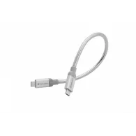 Kabel Verbatim USB-C 48867, 30 cm, USB 3.2 Gen 2, Srebrny | Sklep ITnes.pl, IT for BUSINESS