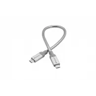 Kabel Verbatim USB-C 48867, 30 cm, USB 3.2 Gen 2, Srebrny | Sklep ITnes.pl, IT for BUSINESS
