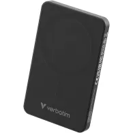 Powerbank Verbatim Charge 'n' Go Essentials 32225 - 5000 mAh, 15 W magnetyczny, 20 W przewodowy, USB-C, PD 3.0, QC 3.0, Czarny