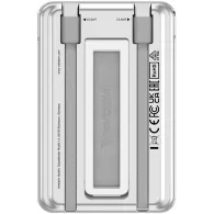 Powerbank Verbatim Charge 'n' Go 32276 - 5000 mAh, 3x USB-C, PD 3.0, QC 3.0, Srebrny