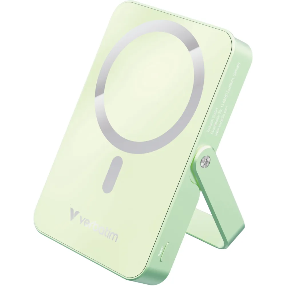 Powerbank Verbatim Charge 'n' Go 32259 - 10000 mAh, USB-C, PD 3.0, QC 3.0, Zielony