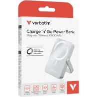 Powerbank Verbatim Charge 'n' Go 32266 - 10000 mAh, USB-C, PD 3.0, QC 3.0, Niebieski