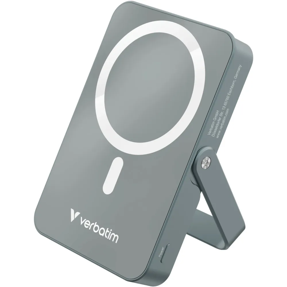 Powerbank Verbatim Charge 'n' Go 32268 - 10000 mAh, USB-C, PD 3.0, QC 3.0, Szary