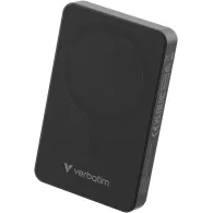 Powerbank Verbatim Charge 'n' Go Essentials 32227 - 10000 mAh, 15W magnetyczny, 20W przewodowy, USB-C, PD 3.0, QC 3.0, Czarny