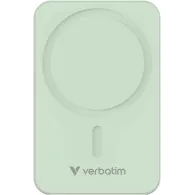 Powerbank Verbatim Charge 'n' Go Essentials 32224 - 20000 mAh, 15W magnetyczny, 20W przewodowy, USB-C, PD 3.0, QC 3.0, Zielony