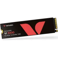 Dysk SSD 256 GB Verbatim Vi3000 49373 - 2280/PCI Express/NVMe/3100-1300 MBps