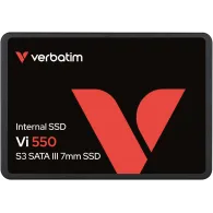 Dysk SSD 128 GB SATA 2,5" Verbatim Vi550 S3 49350 - 2,5"/SATA III/520-430 MBps