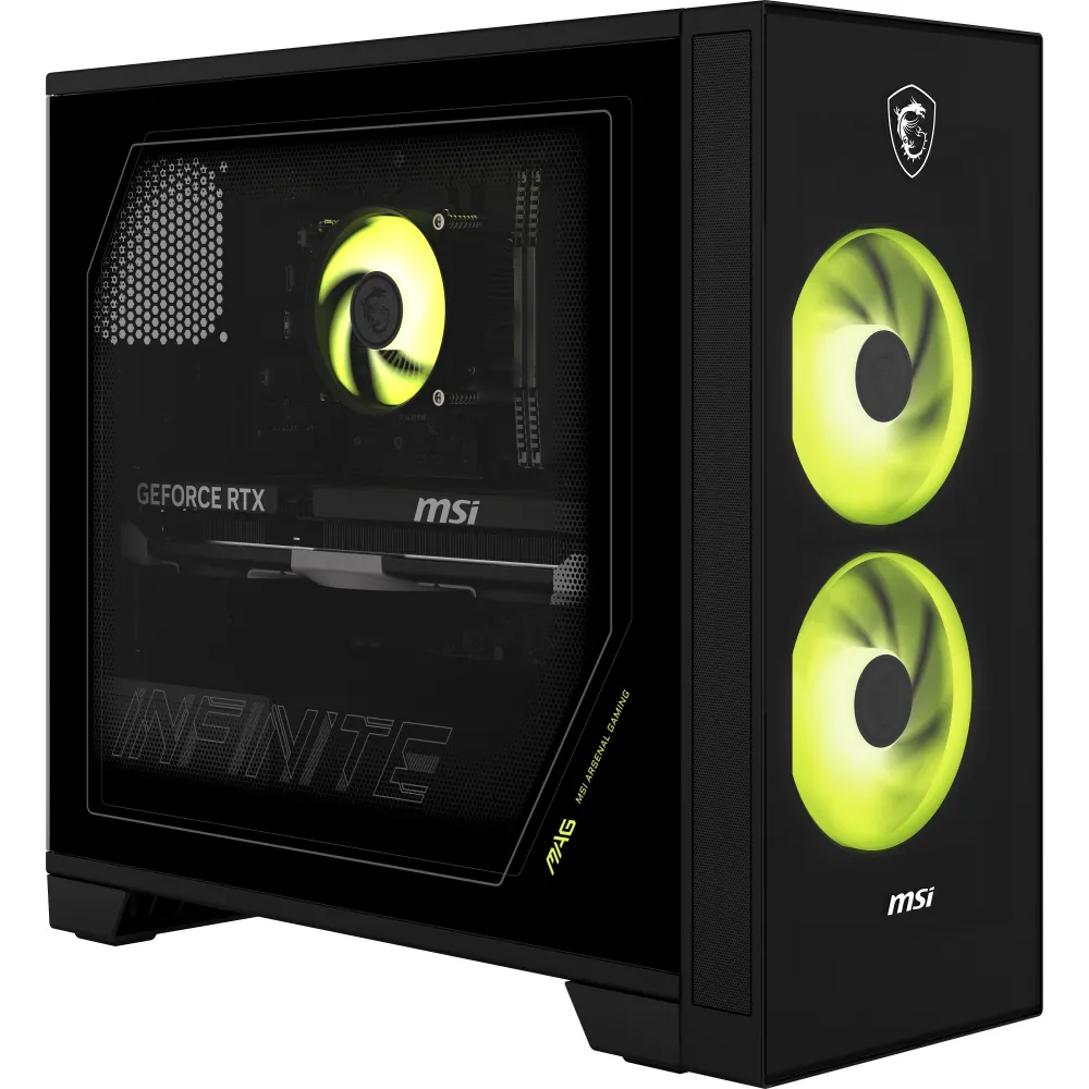 Komputer MSI MAG Infinite S AI MAG INFINITE S AI 2NVM5-011EU - Core Ultra 5 225F/RAM 16GB/SSD 1TB/GeForce RTX 5060Ti/Win 11 Home - zdjęcie