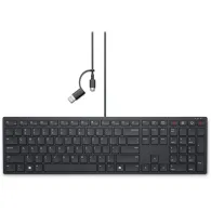 Klawiatura Dell Wired Collaboration Keyboard KB525C 580-BBTG, Ukraiński, Czarna | Sklep ITnes.pl, IT for BUSINESS