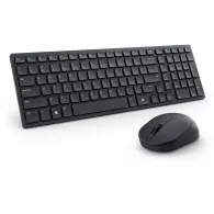 Zestaw bezprzewodowy klawiatury i myszy Dell Silent Keyboard and Mouse KM555 580-BBWJ, Ukraiński, Czarny | Sklep ITnes.pl, IT for BUSINESS