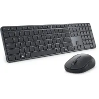 Zestaw bezprzewodowy klawiatury i myszy Dell Pro 7 Slim Keyboard and Mouse KM726 580-BDLH, Ukraiński (QWERTY), Czarny | Sklep ITnes.pl, IT for BUSINESS