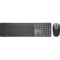 Zestaw bezprzewodowy klawiatury i myszy Dell Pro 7 Slim Keyboard and Mouse KM726 580-BDLH, Ukraiński (QWERTY), Czarny | Sklep ITnes.pl, IT for BUSINESS