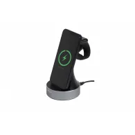 Ładowarka indukcyjna Verbatim 2-in-1 Qi Wireless Apple Watch Charger WCS-02 49555 - Czarna
