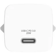 Ładowarka sieciowa Verbatim Mini GaN Charger 20W 32395 - 1x USB-C, Biała