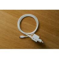 Ładowarka sieciowa Verbatim Mini GaN Charger 20W 32396 - 1x USB-C, kabel USB-C, Biała