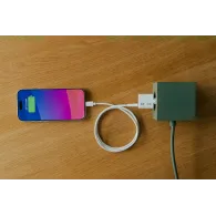 Ładowarka sieciowa Verbatim Mini GaN Charger 20W 32396 - 1x USB-C, kabel USB-C, Biała