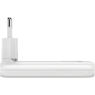 Ładowarka sieciowa Verbatim GaN Fold'n'Go 65W ANVE32355PLG - 2x USB-C, PD 3.0, Biała