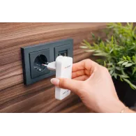 Ładowarka sieciowa Verbatim Essentials Slim GaN 65W 30281 - 2x USB-C, PD 3.0, Biała