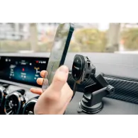 Ładowarka indukcyjna magnetyczna Verbatim Charge'n'Drive Qi2 CND-02 31861 - Czarna