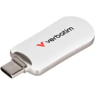 Pendrive Verbatim Plectra 512 GB 30231 - USB-C 3.2 Gen 1, 100MB/s, Biały