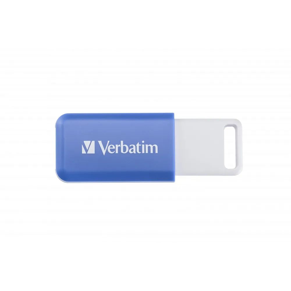 Pendrive Verbatim DataBar 64 GB 49455 - USB-A 2.0, Niebieski
