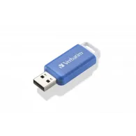 Pendrive Verbatim DataBar 64 GB 49455 - USB-A 2.0, Niebieski
