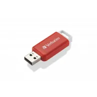 Pendrive Verbatim DataBar 16 GB 49453 - USB-A 2.0, Czerwony