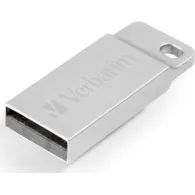 Pendrive Verbatim Metal Executive 64 GB 98750 - USB-A 2.0, Srebrny