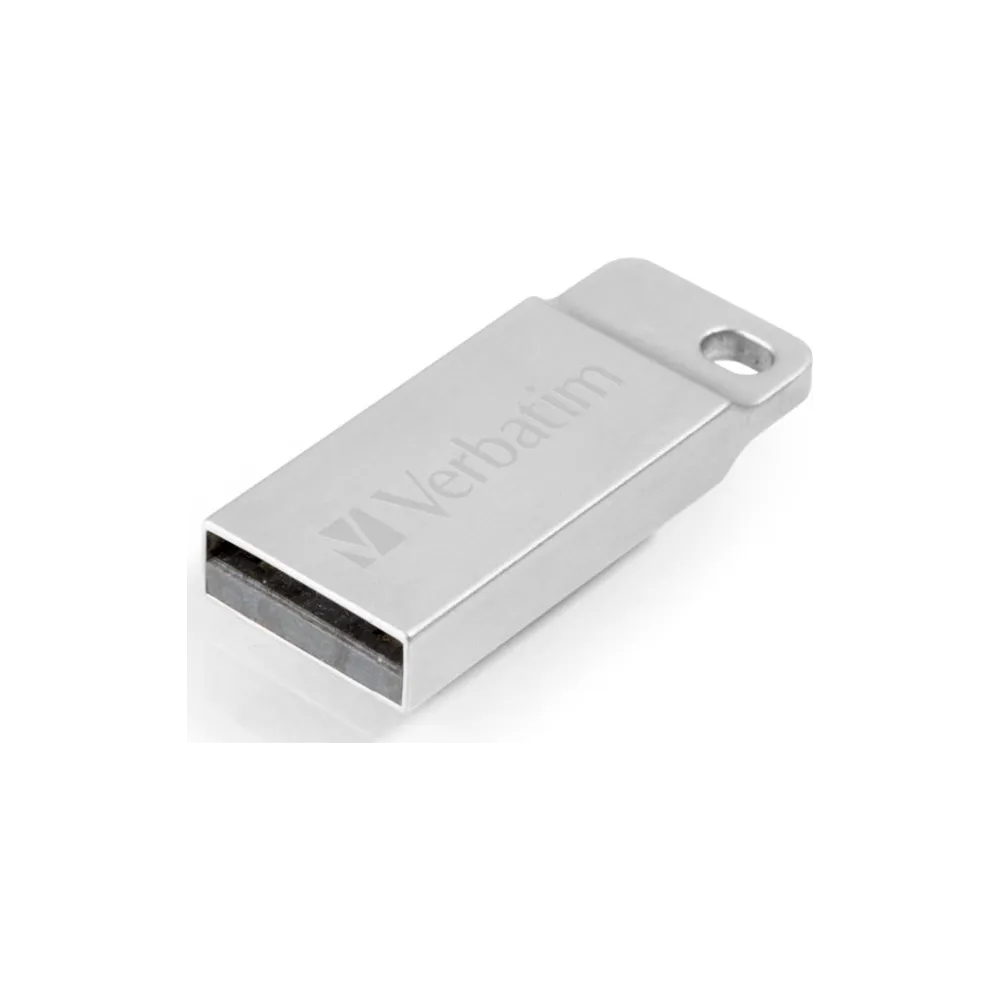 Pendrive Verbatim Metal Executive 64 GB 98750 - USB-A 2.0, Srebrny