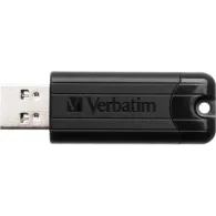 Pendrive Verbatim PinStripe 256 GB 49320 - USB-A 3.2 Gen 1, Czarny