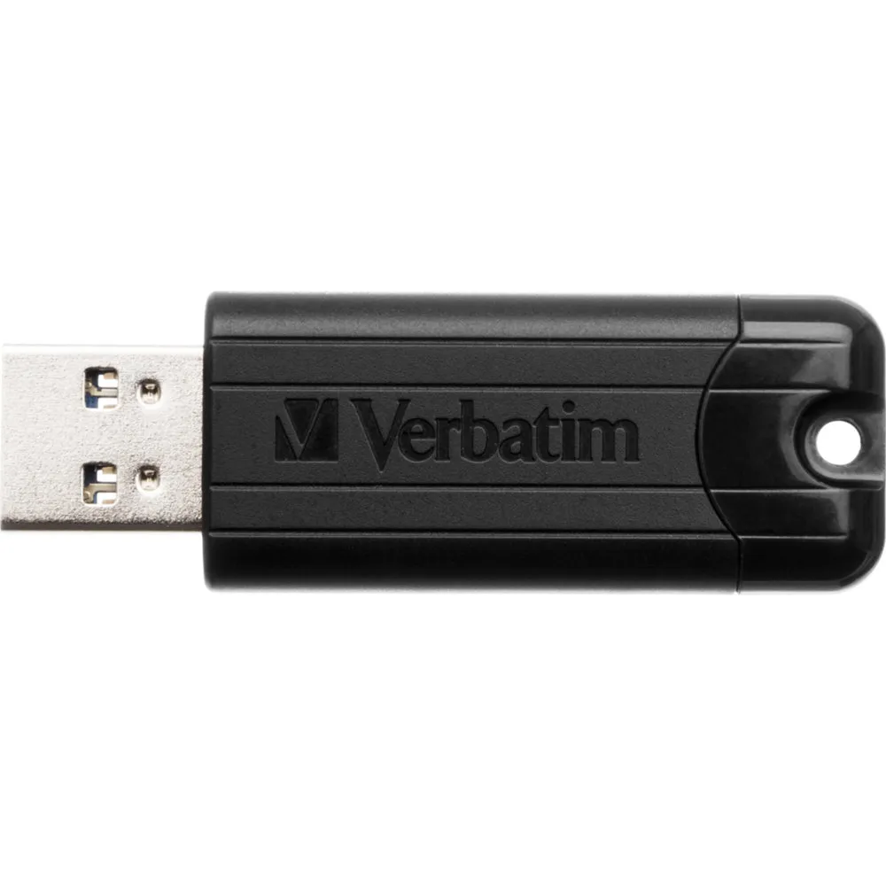 Pendrive Verbatim PinStripe 256 GB 49320 - USB-A 3.2 Gen 1, Czarny