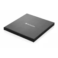 Napęd optyczny zewnętrzny Verbatim Slimline Blu-ray USB-C 43889, Czarny | Sklep ITnes.pl, IT for BUSINESS