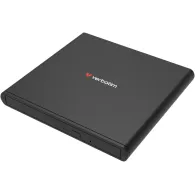 Napęd optyczny zewnętrzny Verbatim Slimline 98938, CD|DVD|DVD-WR, USB 2.0, Czarny | Sklep ITnes.pl, IT for BUSINESS