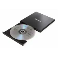 Napęd optyczny zewnętrzny Verbatim Slimline Blu-ray USB-A 43890, Czarny | Sklep ITnes.pl, IT for BUSINESS