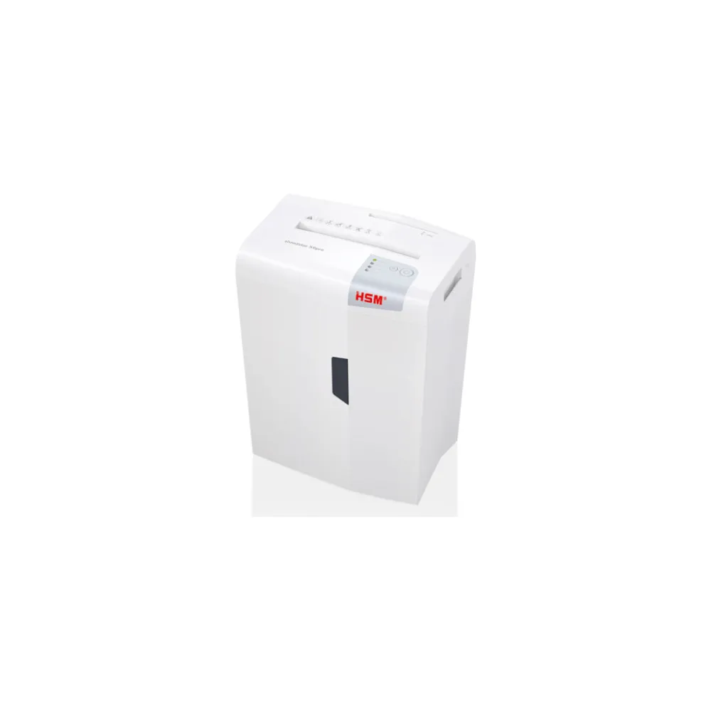 Niszczarka dokumentów HSM Shredstar X6pro 1046111 - ścinki 2x15mm, 6 arkuszy 80 g, kosz 21 l, P-5, Biała