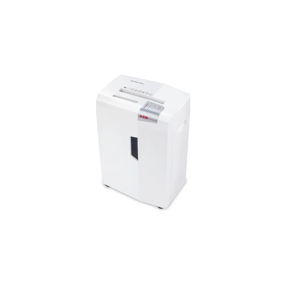 Niszczarka dokumentów HSM Shredstar X12Pro 1033121 - 2 x 15 mm, osobny mech. tnący CD, Biała