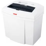 Niszczarka dokumentów HSM Securio C14 2250111 - paski 3,9mm, 10-12 arkuszy 80 g, kosz 20 l, Biała
