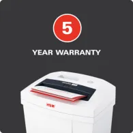 Niszczarka dokumentów HSM Securio C14 2250111 - paski 3,9mm, 10-12 arkuszy 80 g, kosz 20 l, Biała