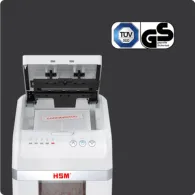 Niszczarka dokumentów HSM shredstar Autofeed X200 1035111 - 4x12mm, P4, Biała