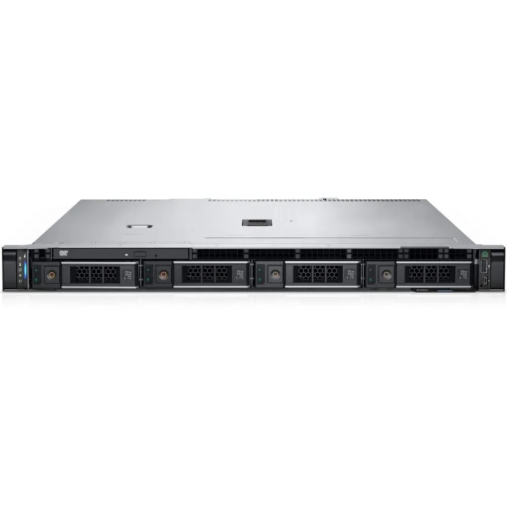 Serwer Dell PowerEdge R250 PER250CM1_634-BYKR, Rack, Intel Xeon E Xeon E-2314, 16GB, 1x(1x2TB), 1xLAN, 3OS, WinSrv 2022 Std | Sk