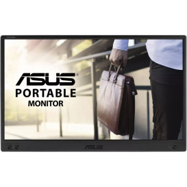 Monitor ASUS ZenScreen MB166B - 15,6"/1920x1080 (Full HD)/60Hz/IPS/25 ms/pivot/kamera/Czarny