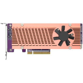 Qnap QM2-2P-384A - 2x M2 NVMe, PCIe Gen3 x8 - zdjęcie 3