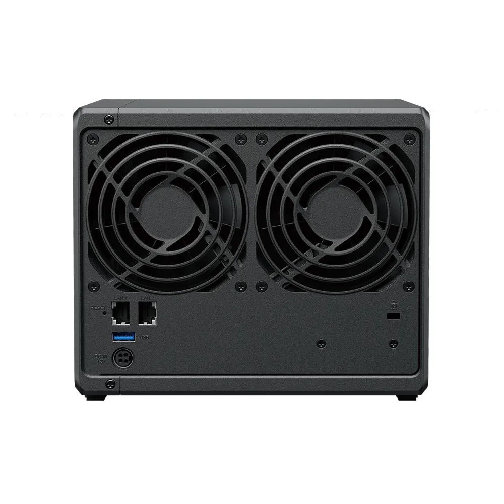 Serwer NAS Synology Desktop Plus DS423JF6 - Tower/Intel Celeron J4125/2 GB RAM/12 TB/4 wnęki/2 x M.2/3 lata Carry-in - zdjęcie