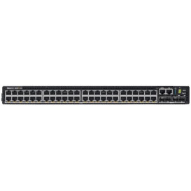 Switch zarządzalny Dell EMC PowerSwitch N2248PX-ON DNN2248PX - 48 x 2.5 GbE, 4 x 25 GbE, 2 x 40 GbE Stacking, 1 x AC PSU, PoE