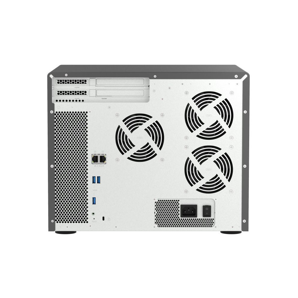 Zdjęcie produktu Serwer NAS QNAP Tower TS-1655-W0 - Tower/Intel Atom C5125/8 GB RAM/240 TB/12 wnęk/2 x M.2/hot-swap/3 lata Door-to-Door