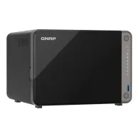 Serwer NAS QNAP Tower TS-AI642-8G, Tower, 8-core ARM Cortex 64-bit Processor ( 4-core Cortex-A76 2.2 GHz + 4-core Cortex-A55 1.8