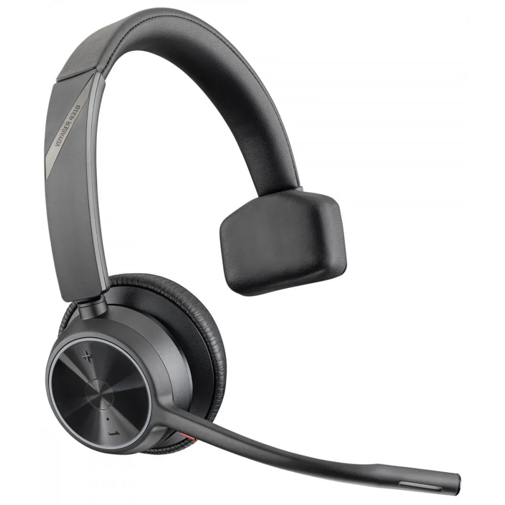 Słuchawki bezprzewodowe nauszne Poly Voyager 4310 UC USB-A Headset 218470-01 - Czarne | Sklep ITnes.pl - IT for BUSINESS