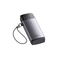 Czytnik kart pamięci Baseus WKQX060013 - USB 3.0, SD i microSD, Szary